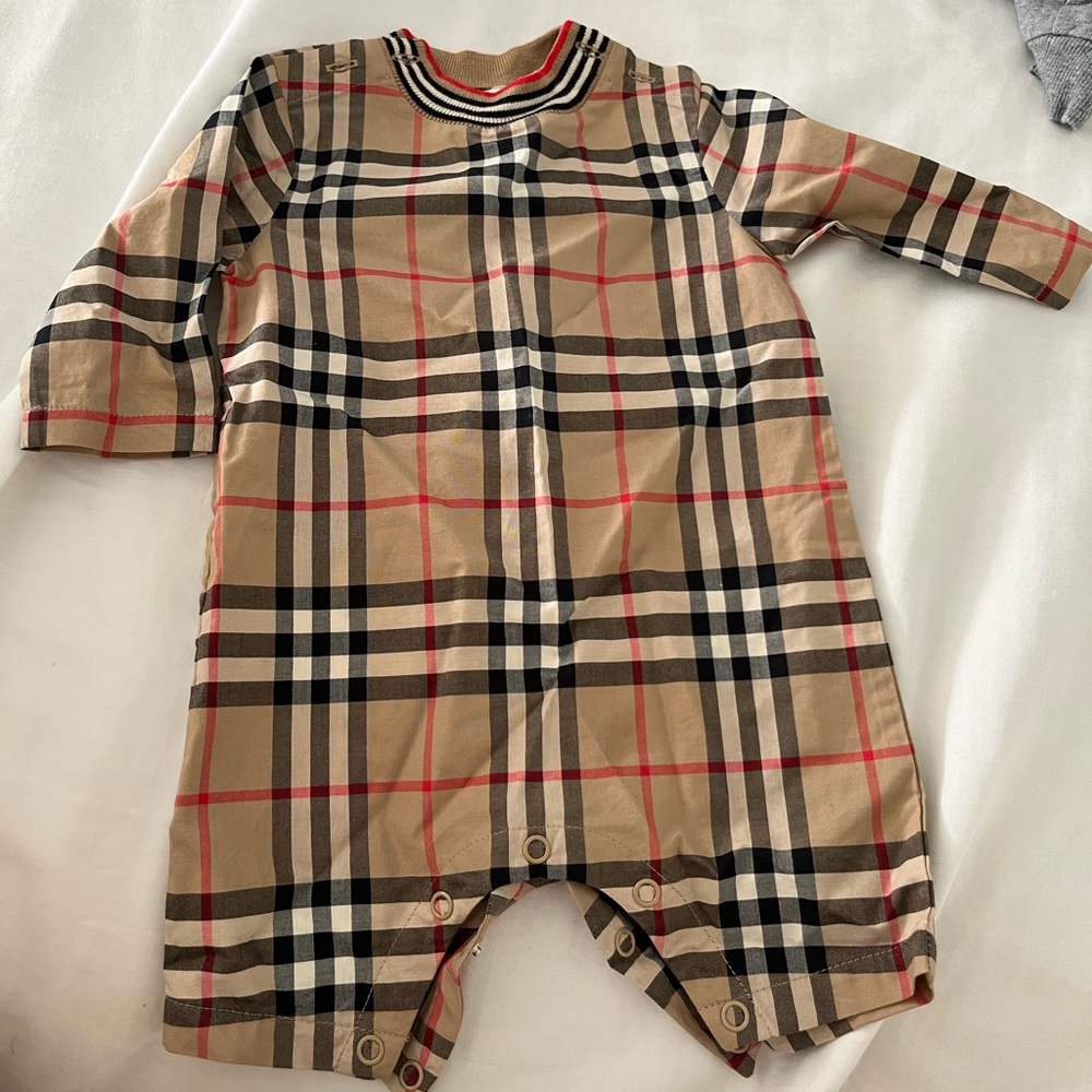 Burberry onesie